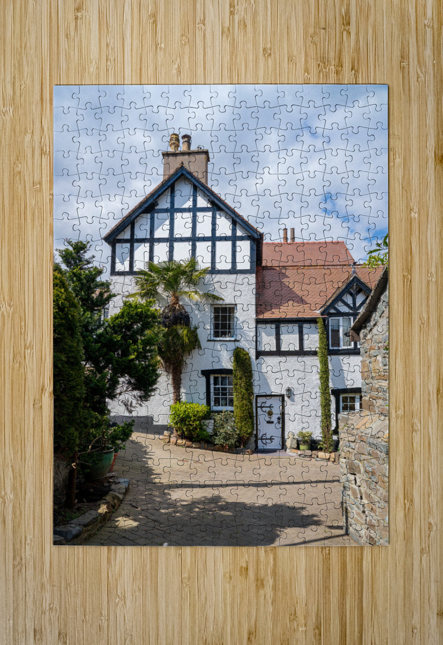 Pretty victorian home in the ancient city of Conwy in North Wale Steve Heap Puzzle printing