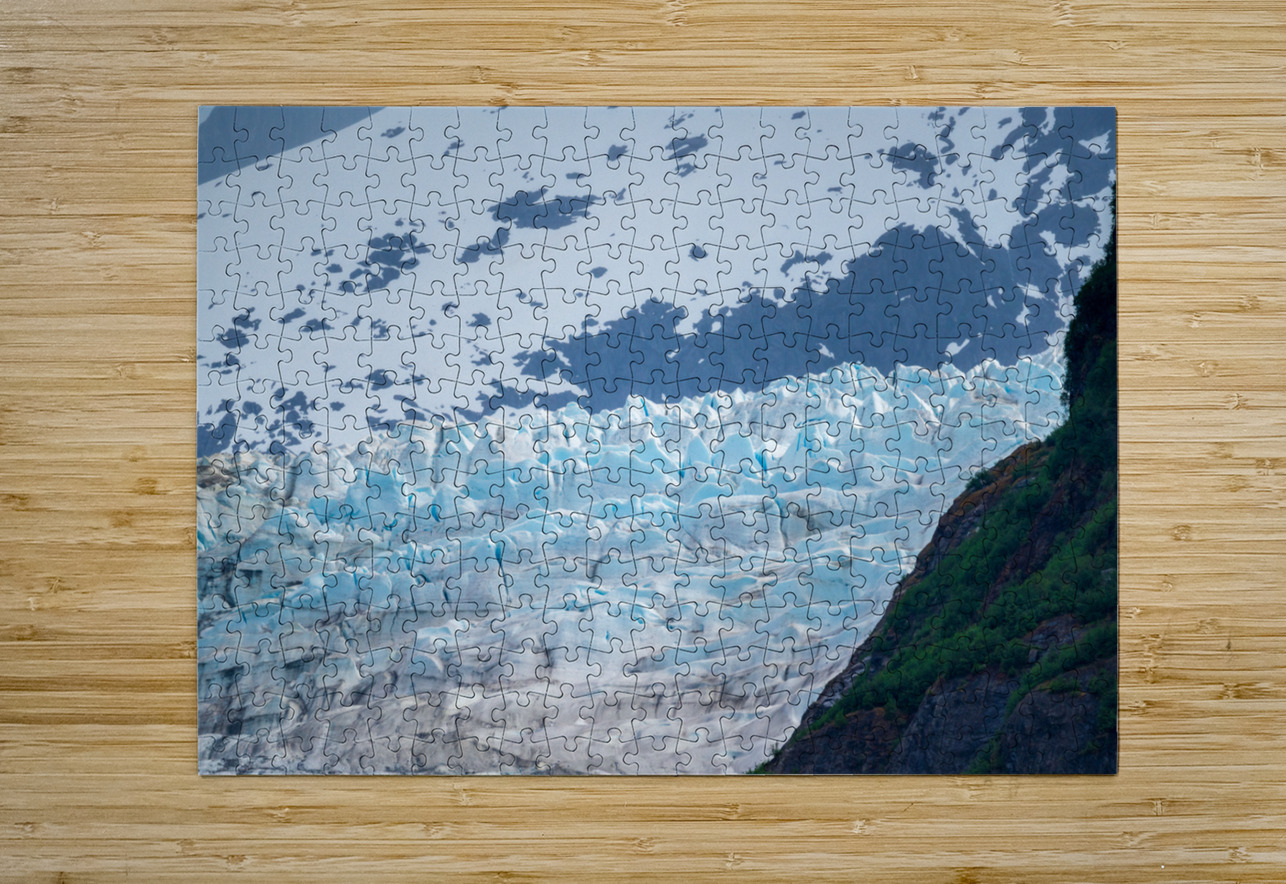 The Mendenhall glacier near Juneau in Alaska Steve Heap Puzzle printing