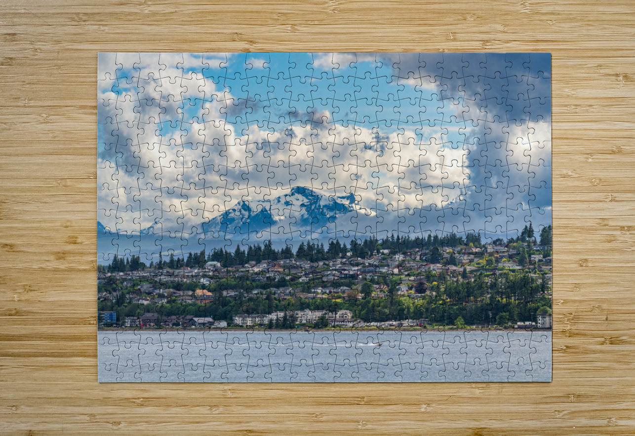 Campbell River in British Columbia with Golden Hinde Steve Heap Puzzle printing