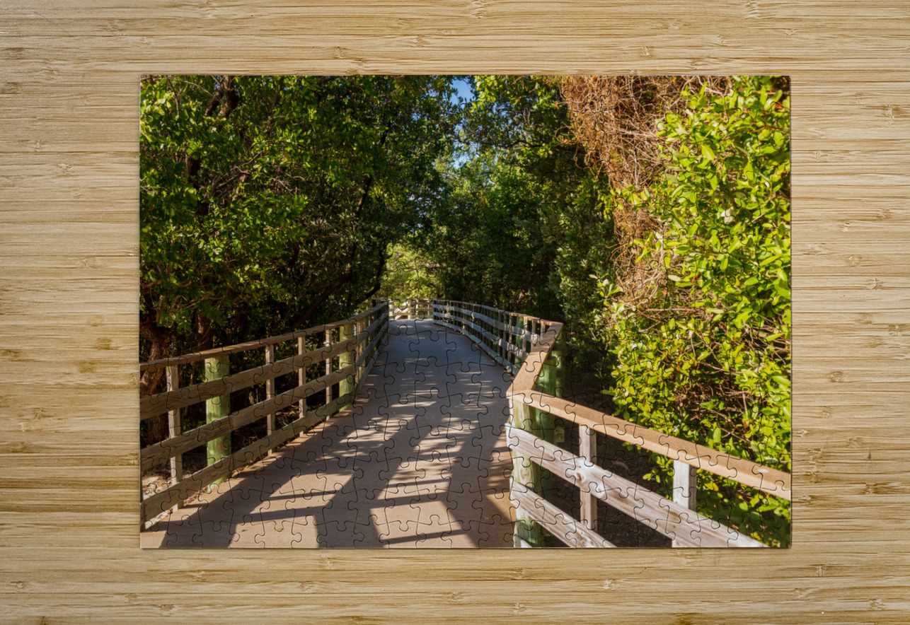 Florida Keys raised walkway  Steve Heap Puzzle printing