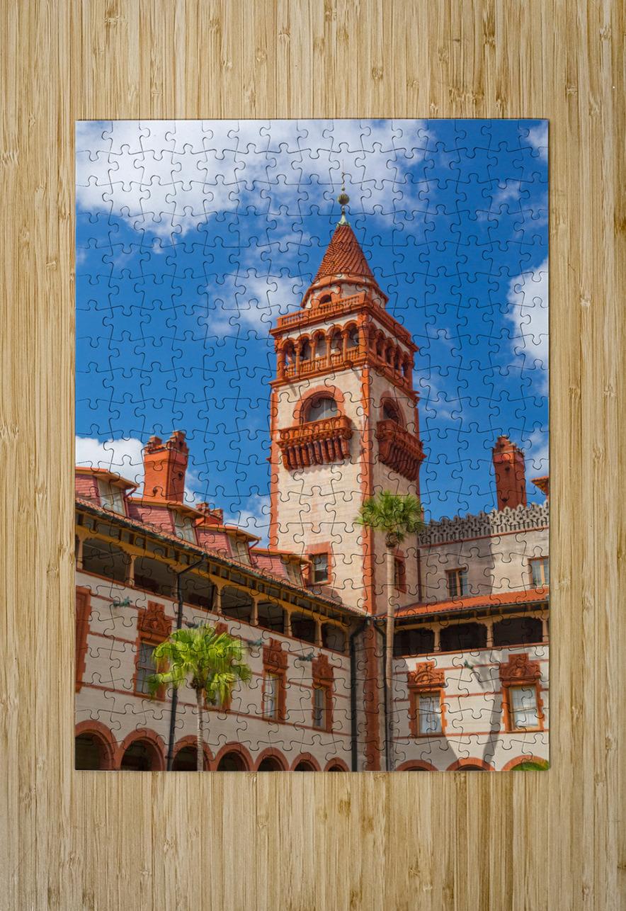 Tower Flagler college Florida Steve Heap Puzzle printing