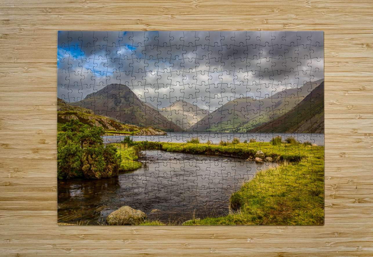 Wast water in english lake district Steve Heap Puzzle printing