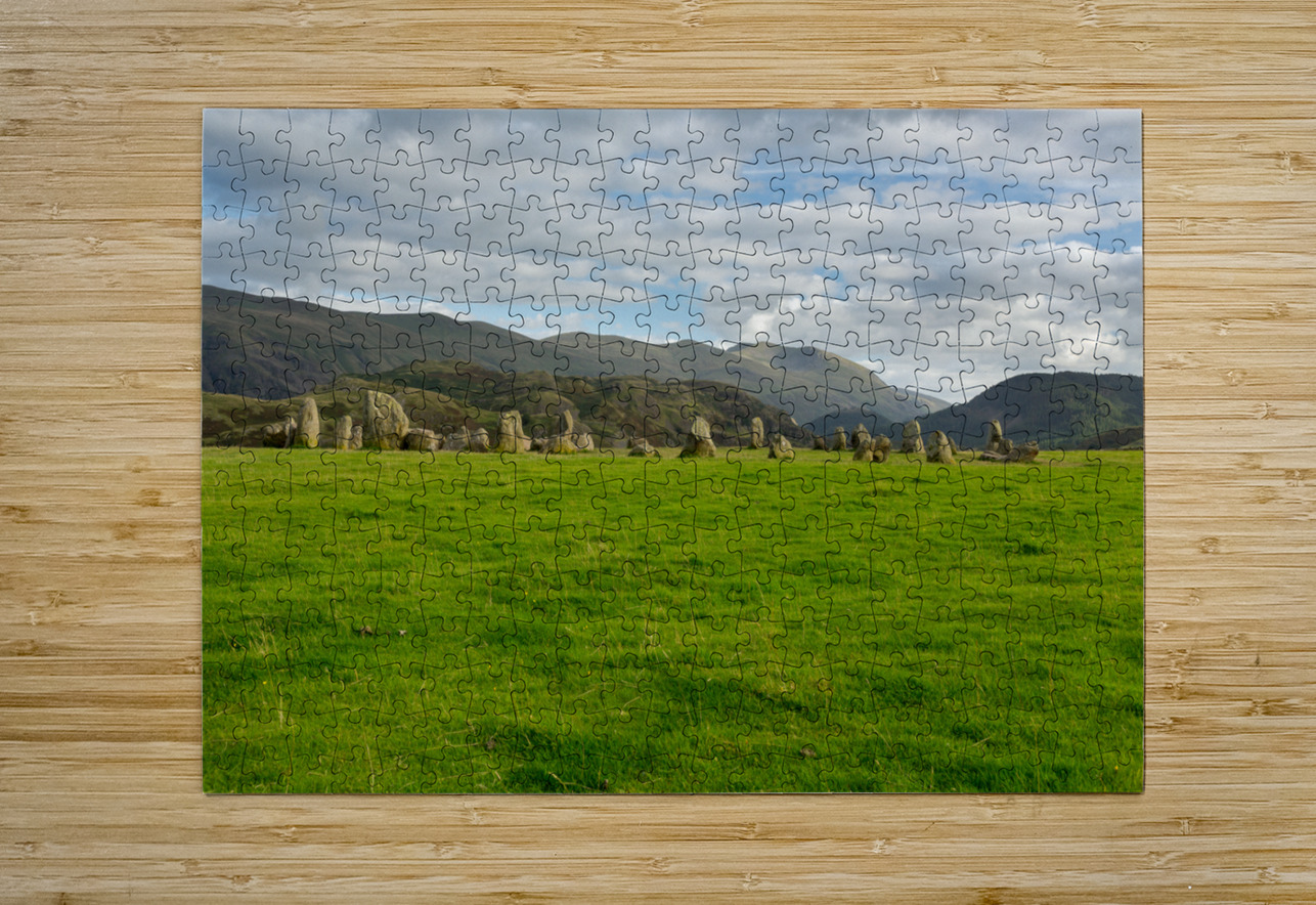 Buttermere panorama in Lake District Steve Heap Puzzle printing