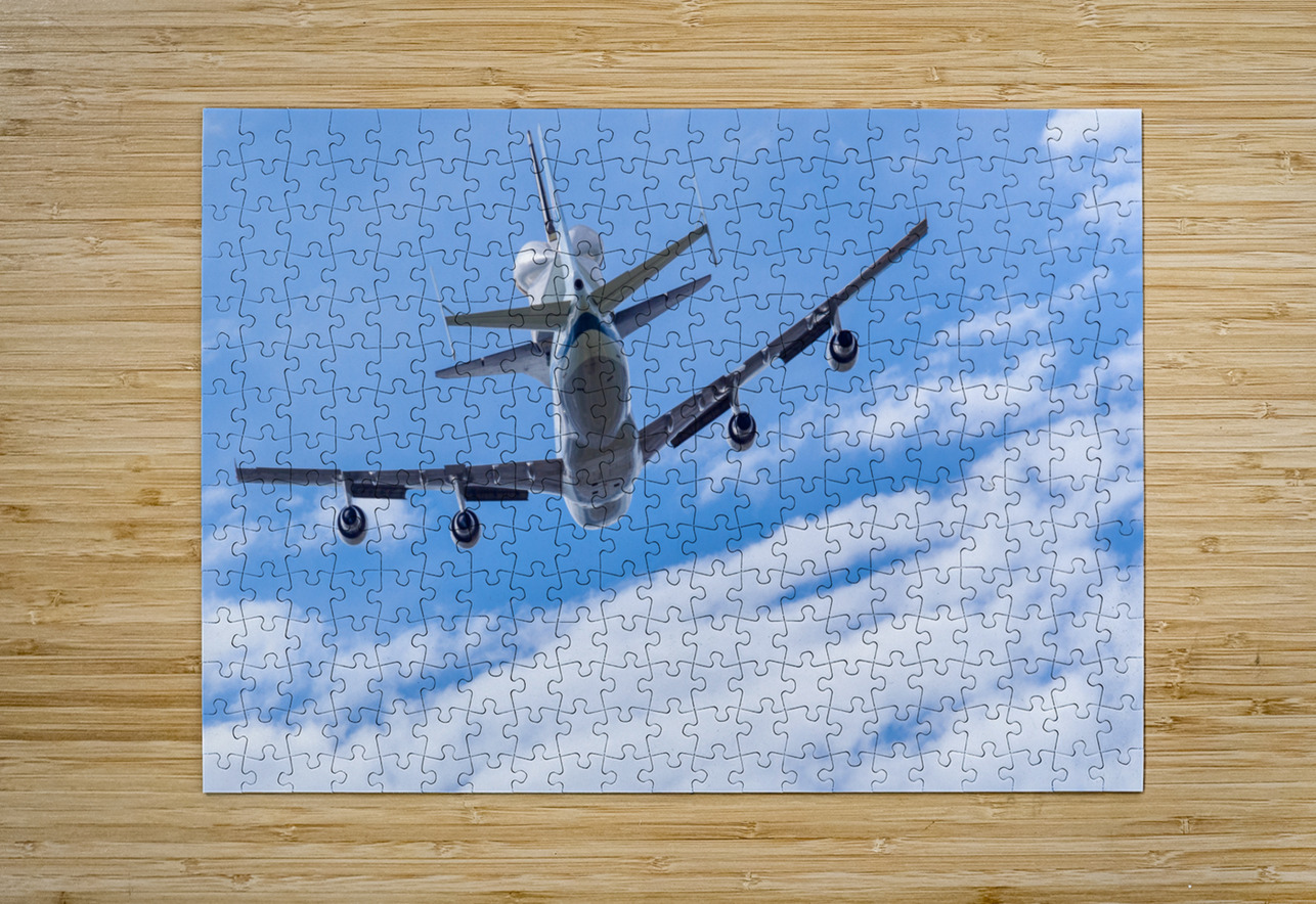 Space Shuttle Discovery flies over Washington DC Steve Heap Puzzle printing