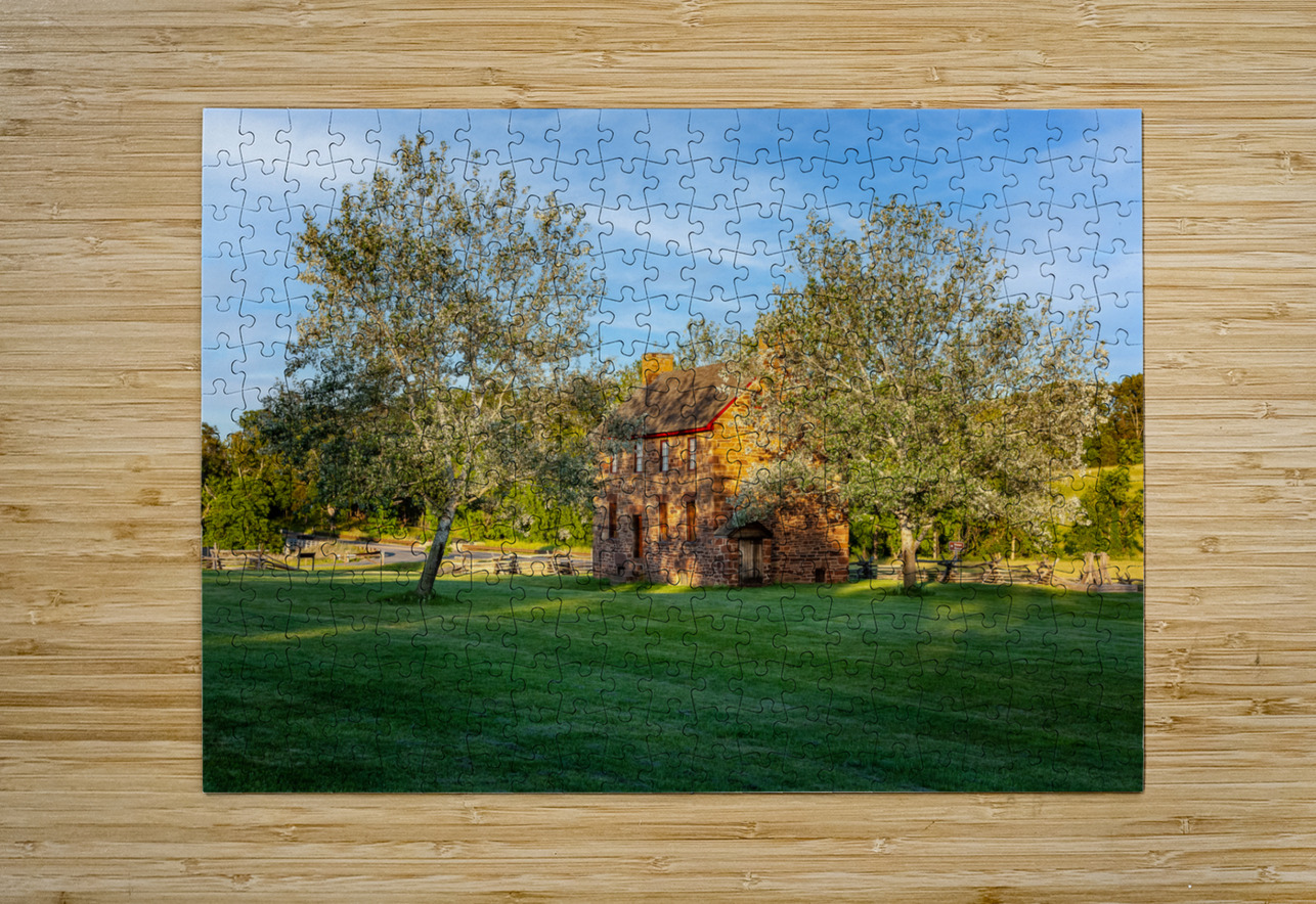 Old Stone House at Manassas Battlefield Steve Heap Puzzle printing