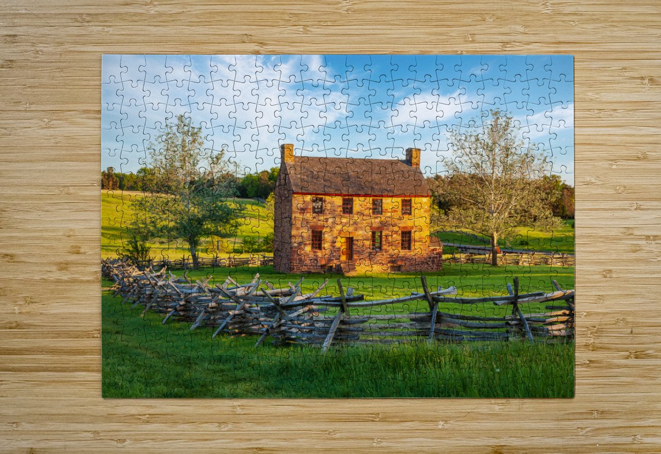 Old Stone House Manassas Battlefield Steve Heap Puzzle printing