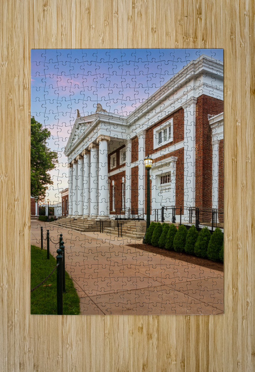 Old Cabell Hall at University of Virginia Steve Heap Puzzle printing