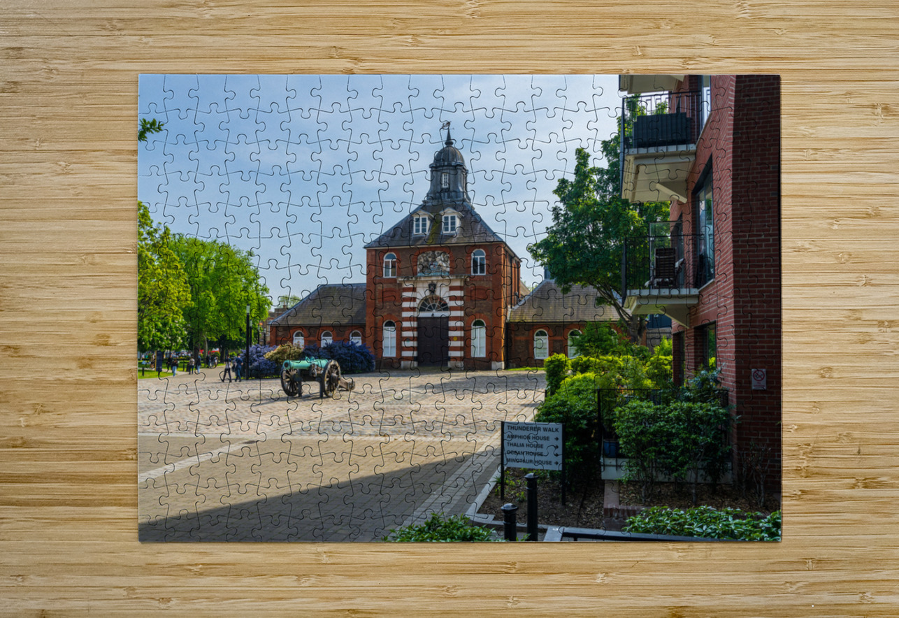 Spring at Royal Brass Foundry in Arsenal Riverside Steve Heap Puzzle printing