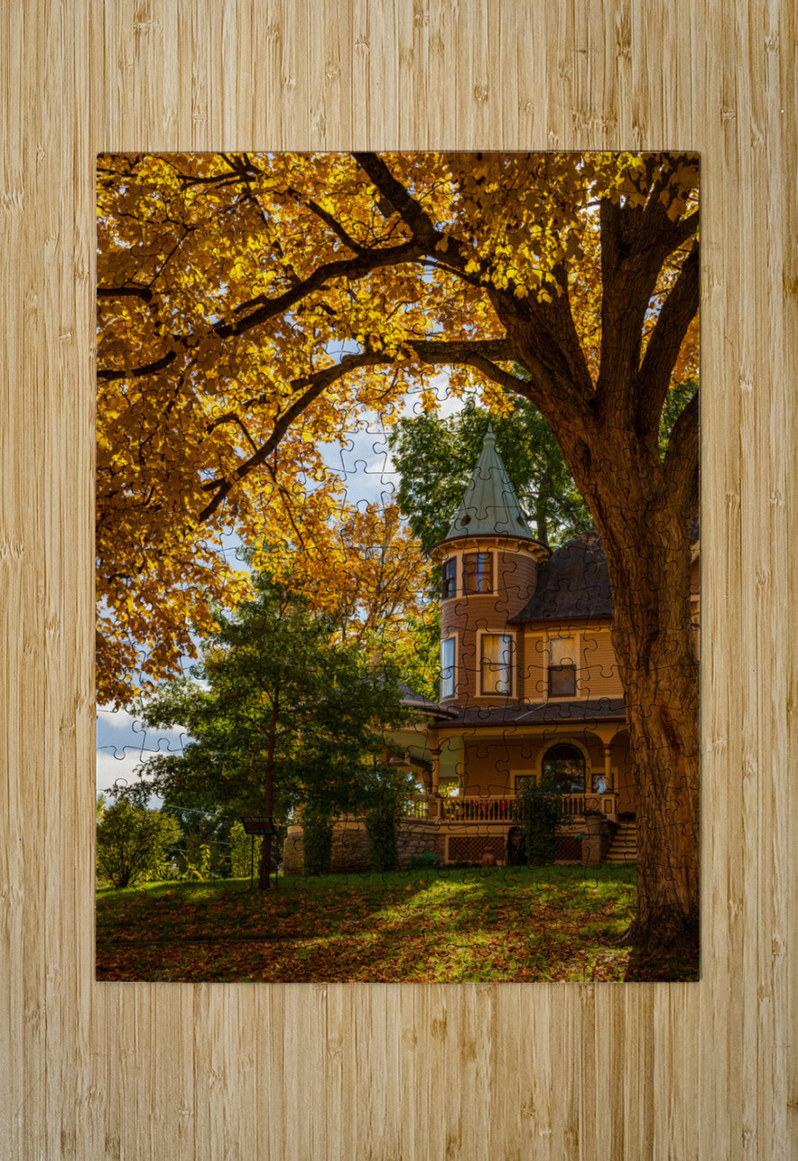 Victorian home on W Broadway in Decorah Iowa Steve Heap Puzzle printing