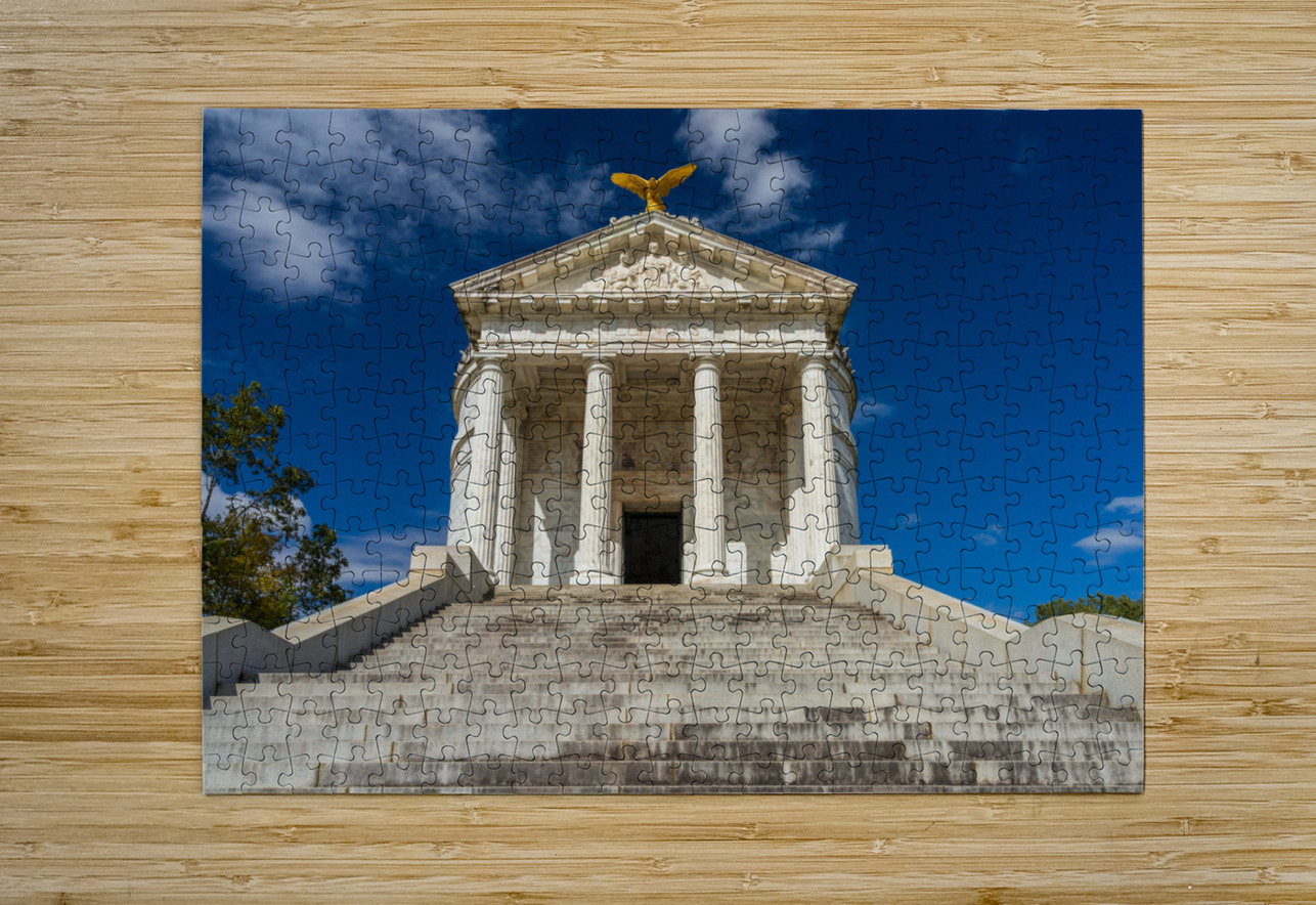 Memorial in National Park for the Vicksburg siege in Mississippi Steve Heap Puzzle printing