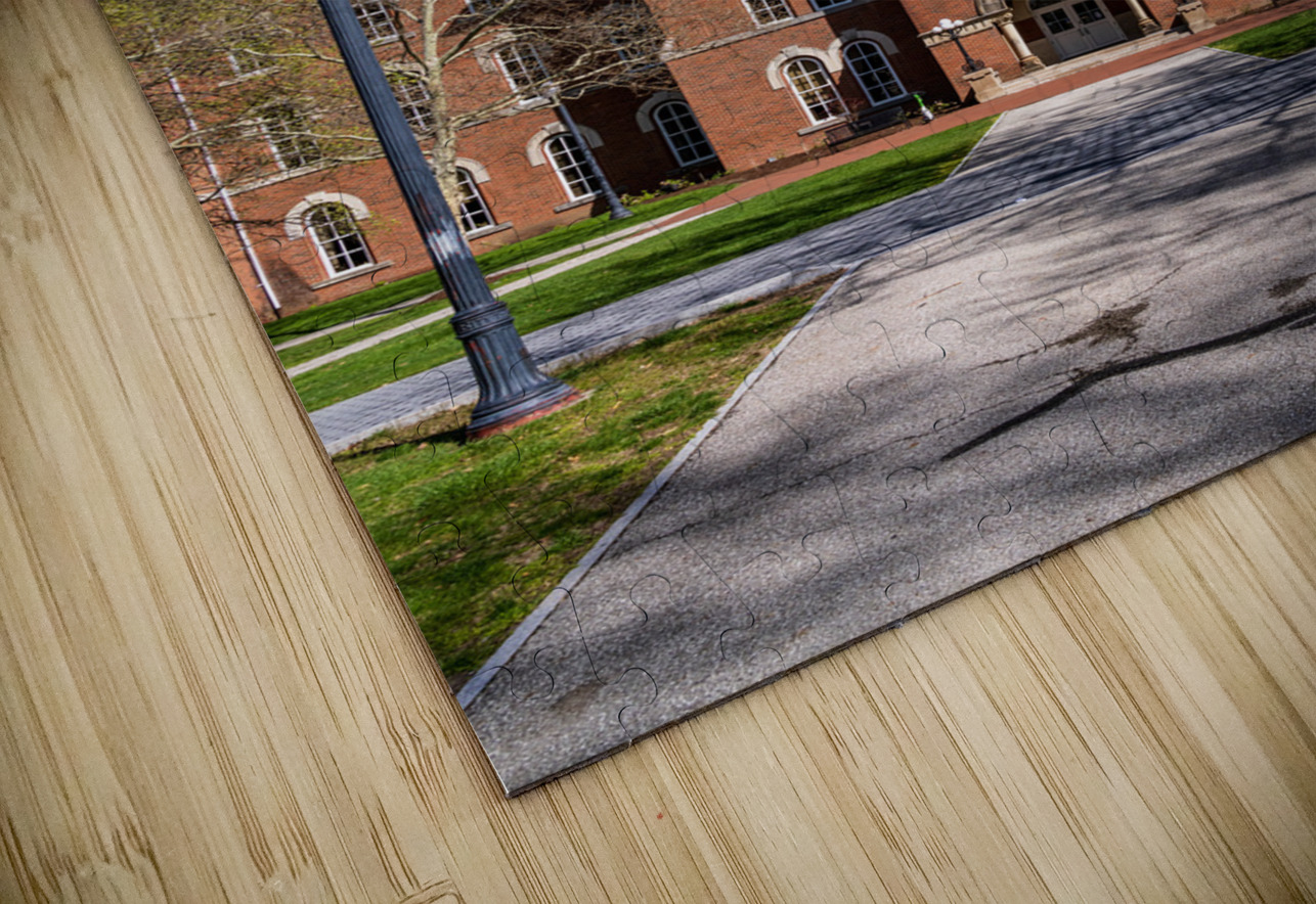 Facade of iconic University Hall on the Oval at OSU in Columbus  Steve Heap Puzzle
