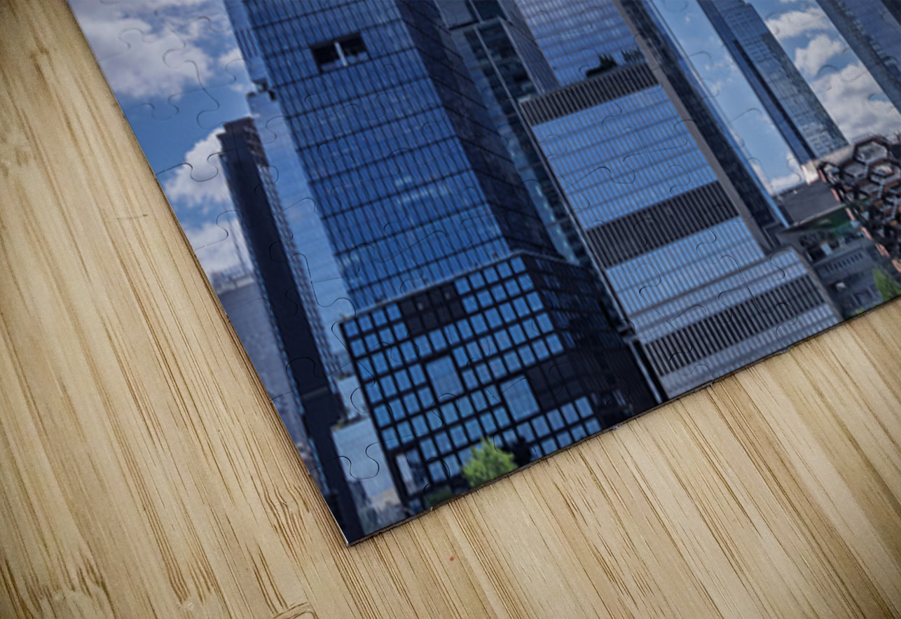 Tall office and apartment buidlings above Hudson Yards in New Yo Steve Heap Puzzle
