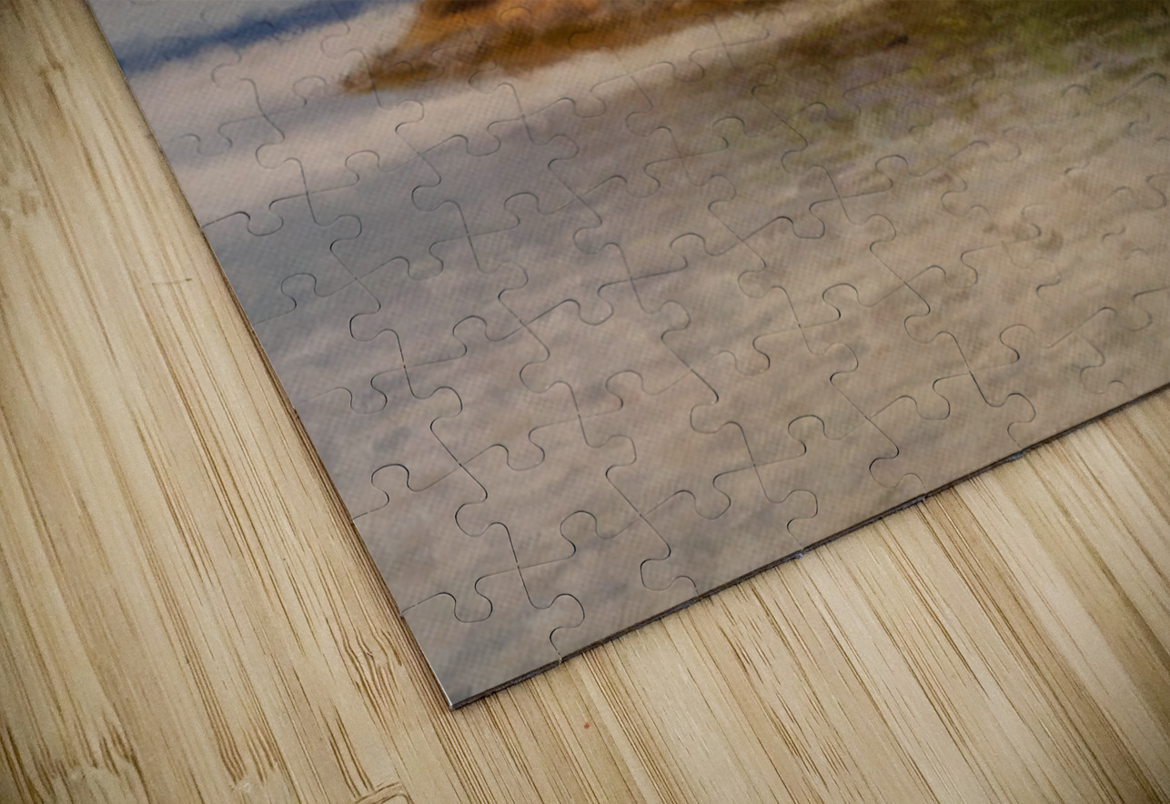 Digital painting at Peggys Cove near Halifax in Nova Scotia Can Steve Heap Puzzle