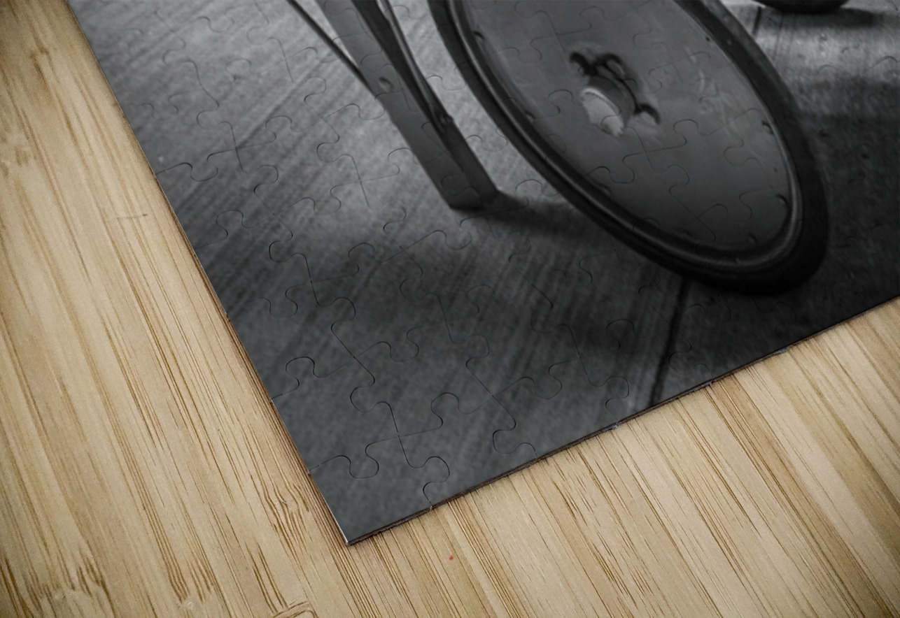 Historic antique luggage cart with retro leather suitcases and t Steve Heap Puzzle