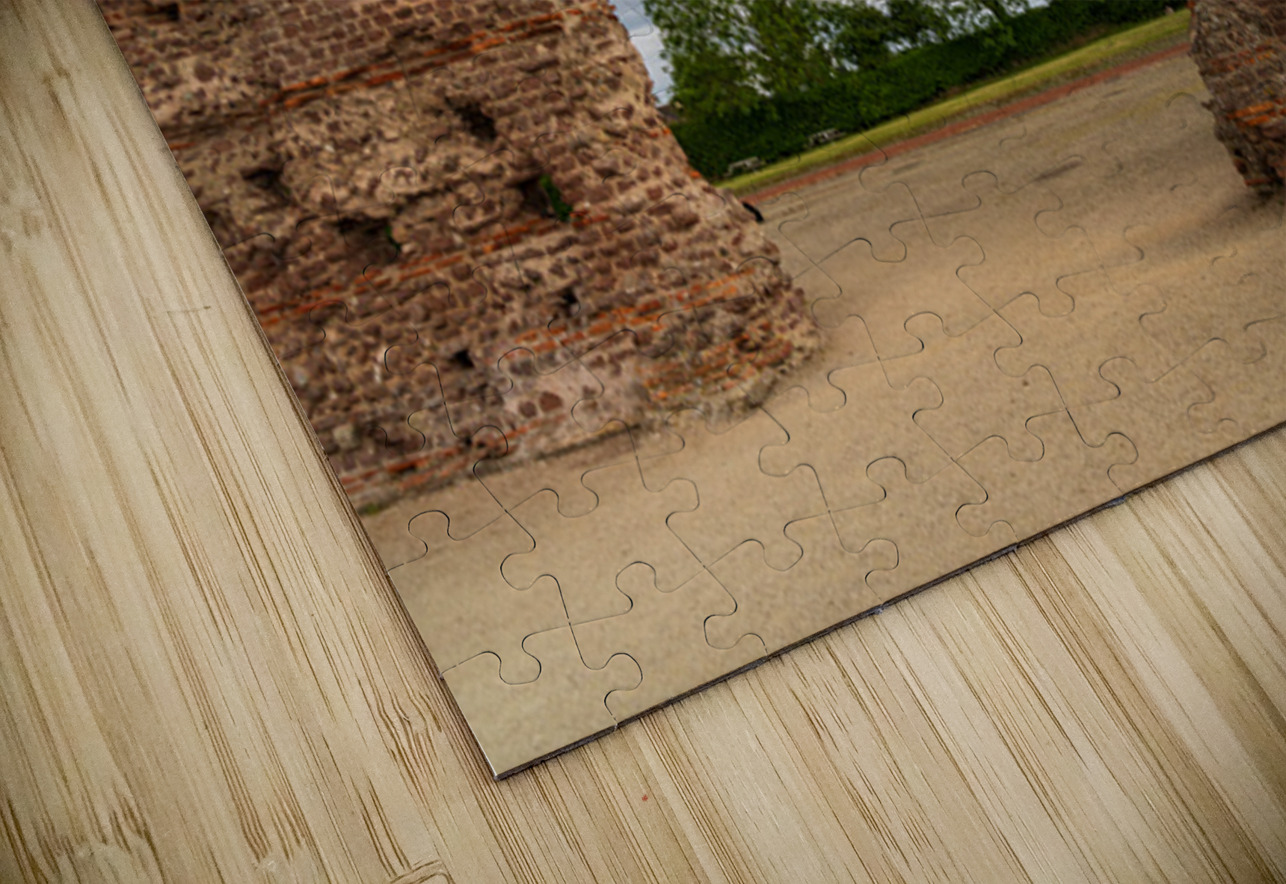 The Old Work is a wall to the baths of the large Roman settlemen Steve Heap Puzzle