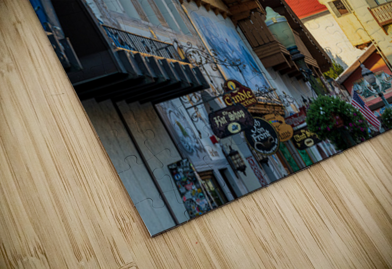 Candles and hat stores in the Alpine village of Leavenworth WA Steve Heap Puzzle