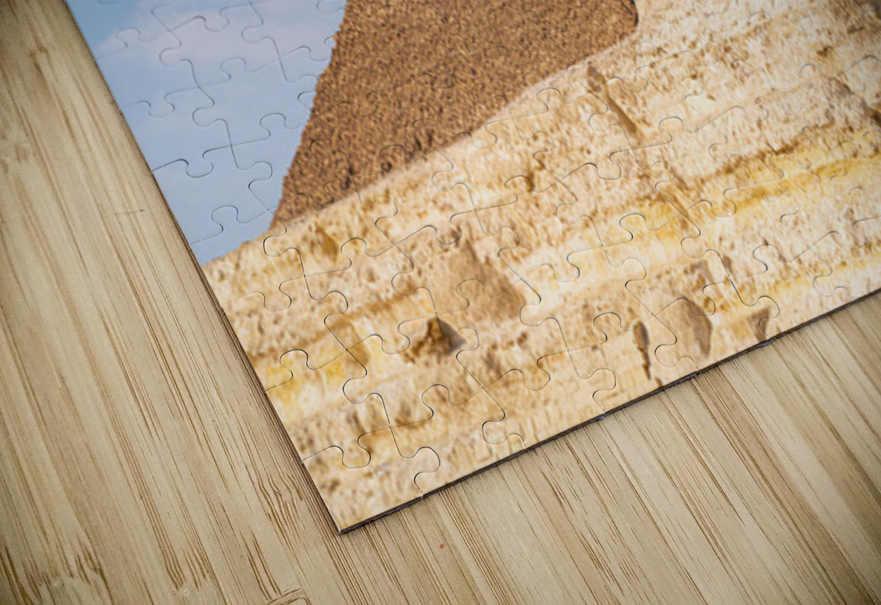 Great Pyramid behind Sphinx at Giza Egypt Steve Heap Puzzle