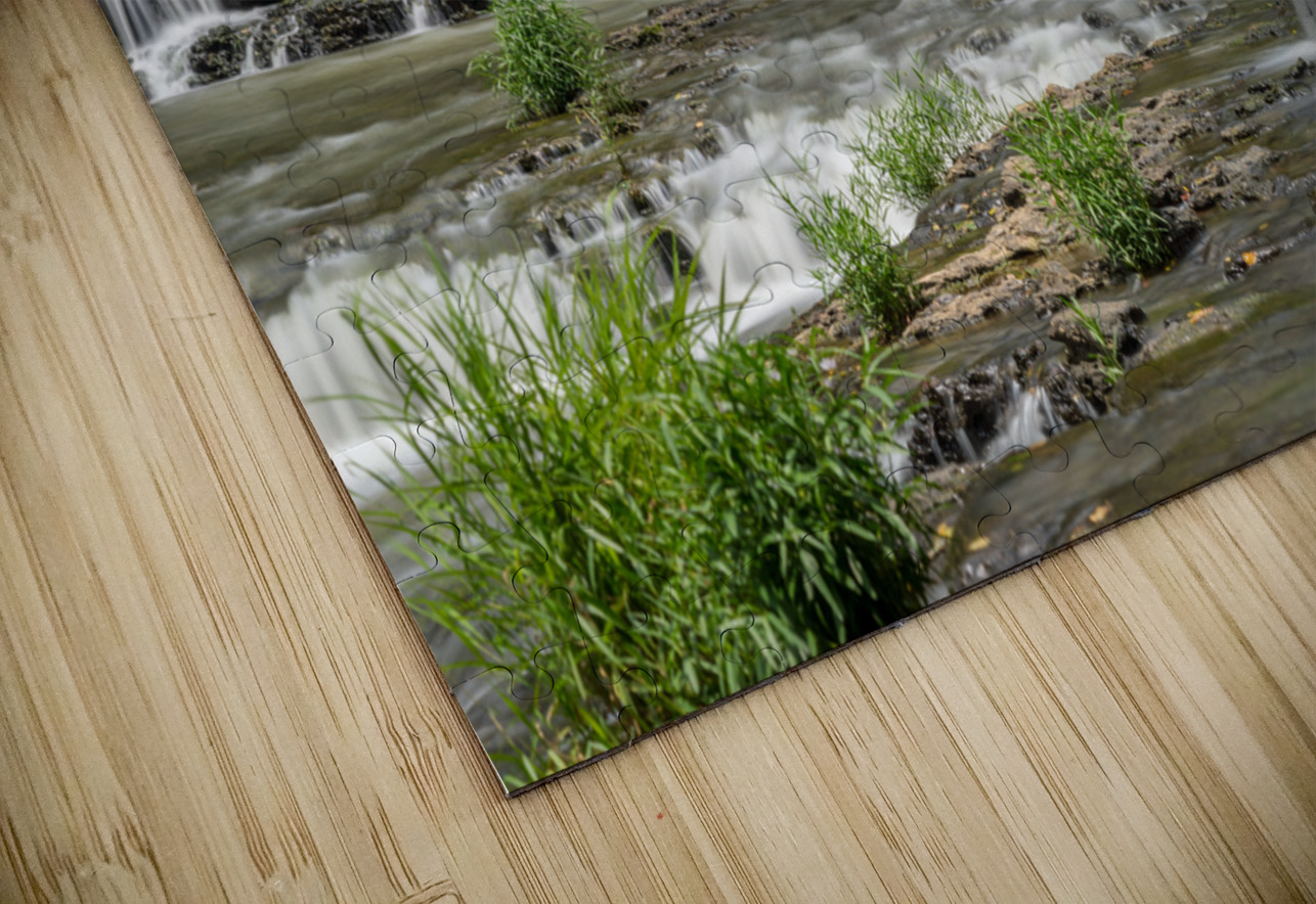 Burgess Falls State Park in Tennessee in summer Steve Heap Puzzle