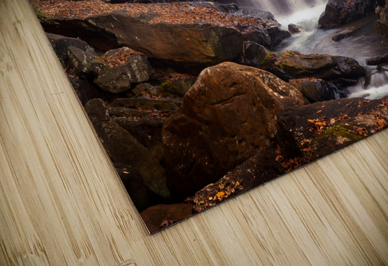 Water cascade on Deckers Creek near Masontown WV Steve Heap Puzzle