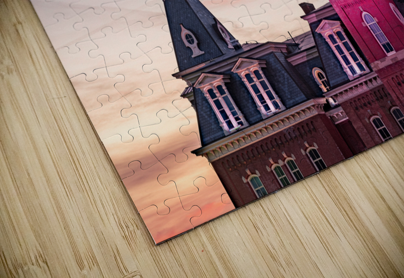 Woodburn Hall at West Virginia University in Morgantown WV Steve Heap Puzzle