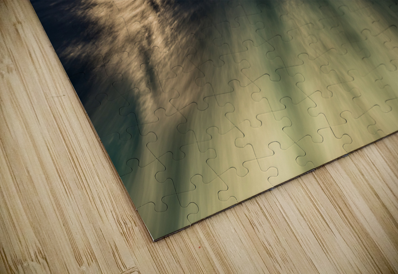 Moon over the wake of cruise ship travelling at speed Steve Heap Puzzle