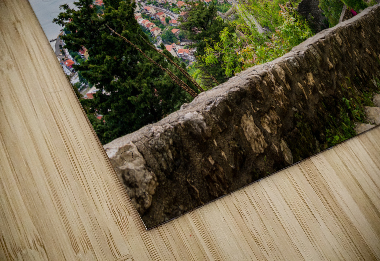 View from above Old Town of Kotor in Montenegro Steve Heap Puzzle