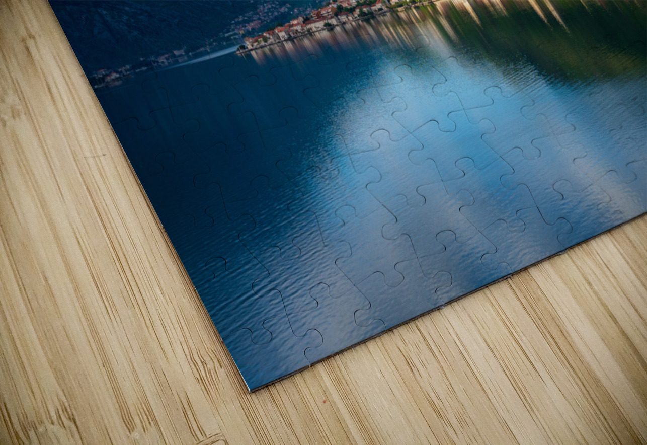 Town of Prcanj on the Bay of Kotor in Montenegro Steve Heap Puzzle