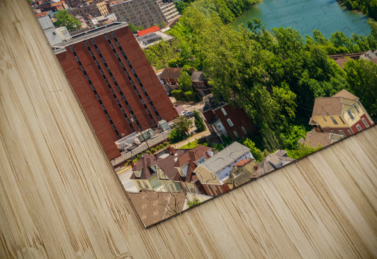 Overview of City of Morgantown WV Steve Heap Puzzle