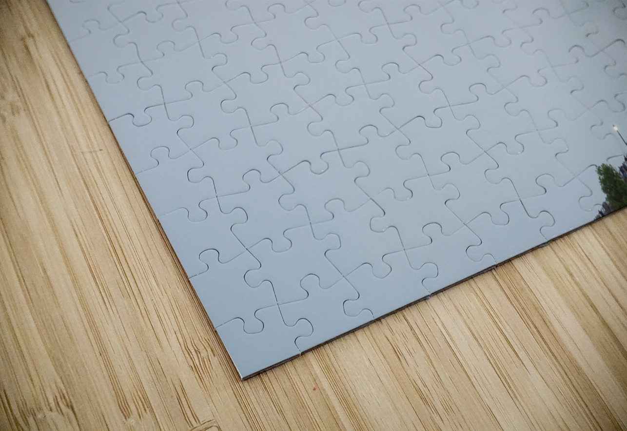 Wide view of Canadian Horseshoe Falls at Niagara Steve Heap Puzzle