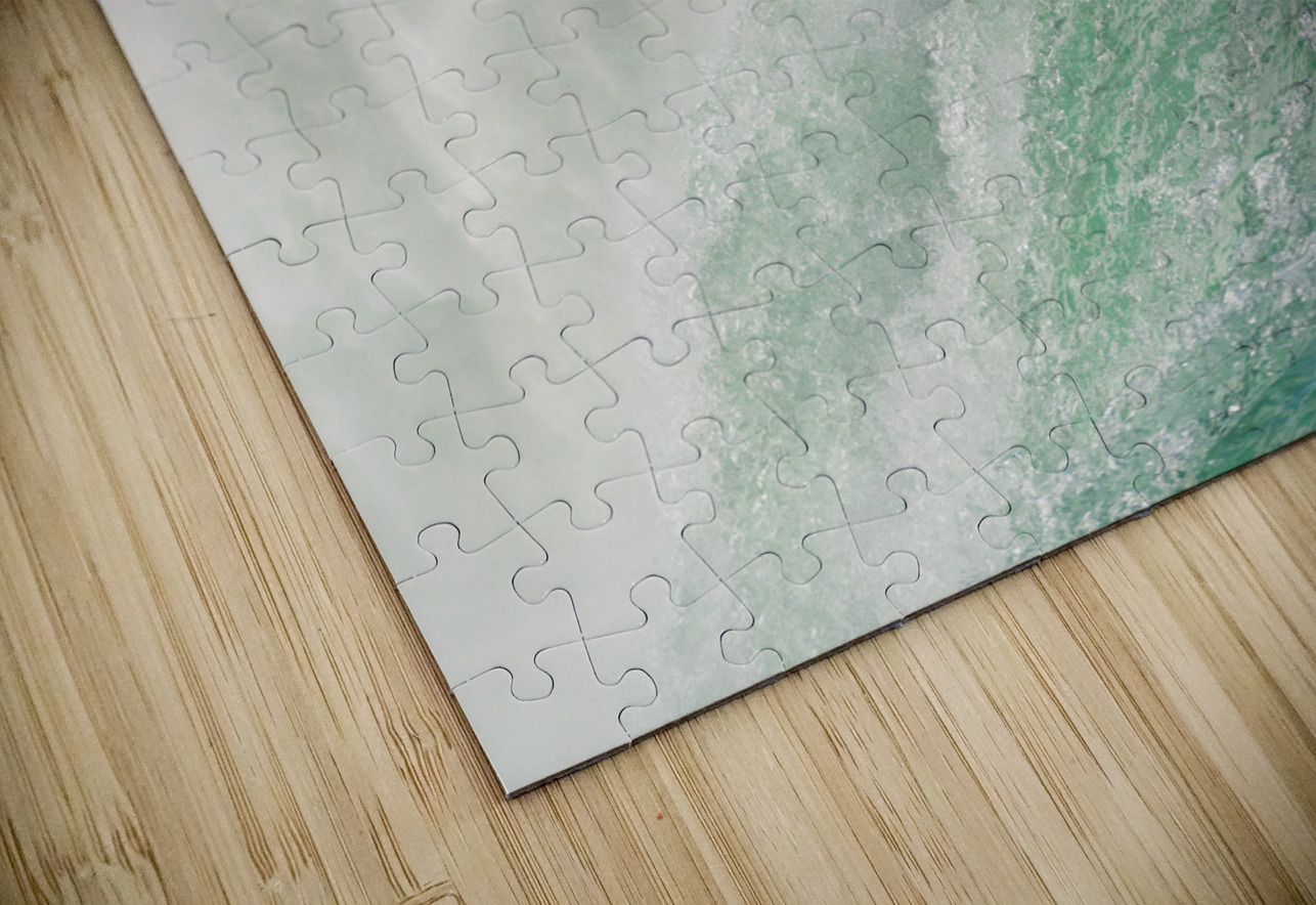 Detail of Canadian Horseshoe Falls at Niagara Steve Heap Puzzle