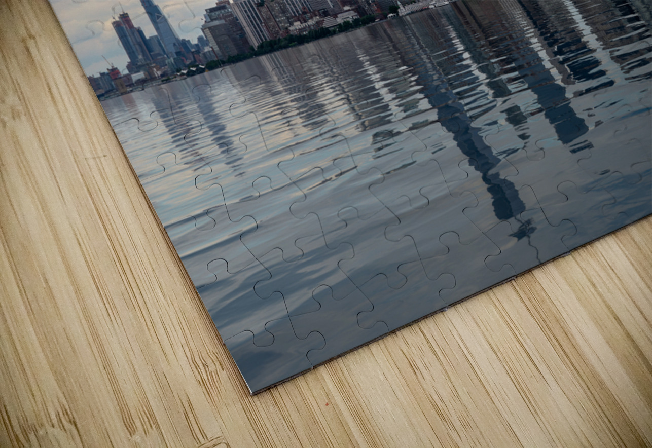 Panorama of Manhattan with calm artificial water Steve Heap Puzzle