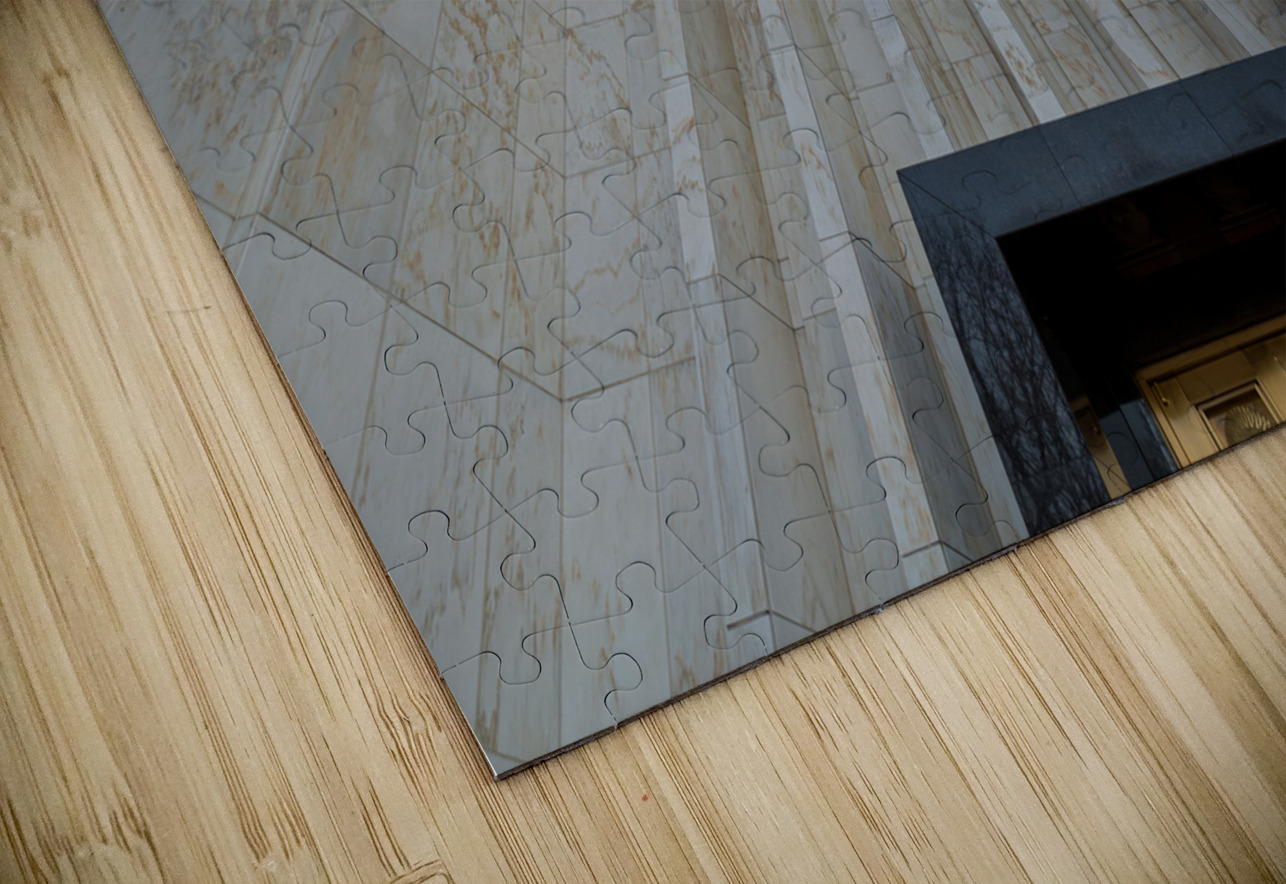 Mormon temple in Washington DC in late winter afternoon Steve Heap Puzzle