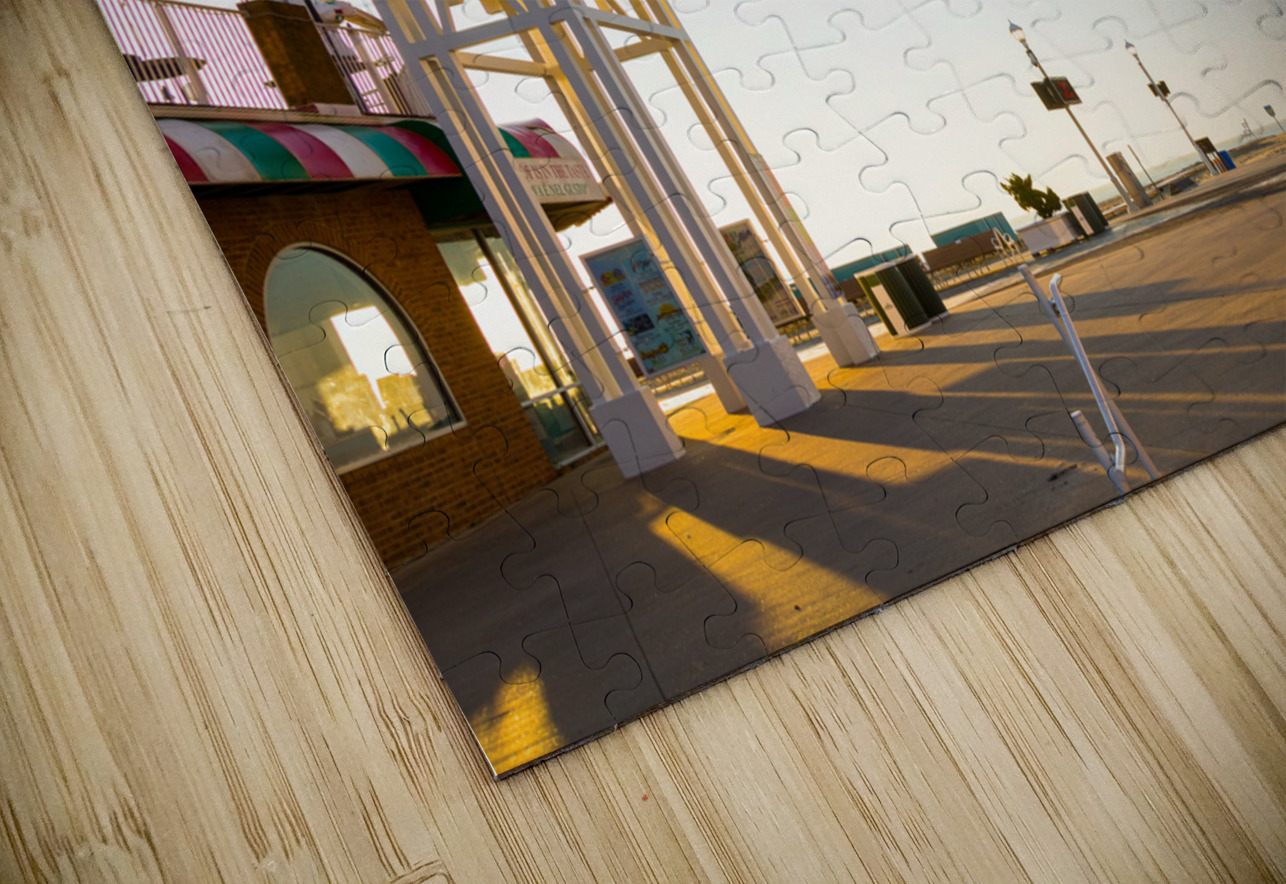 Famous sign above Ocean City boardwalk at sunrise Steve Heap Puzzle