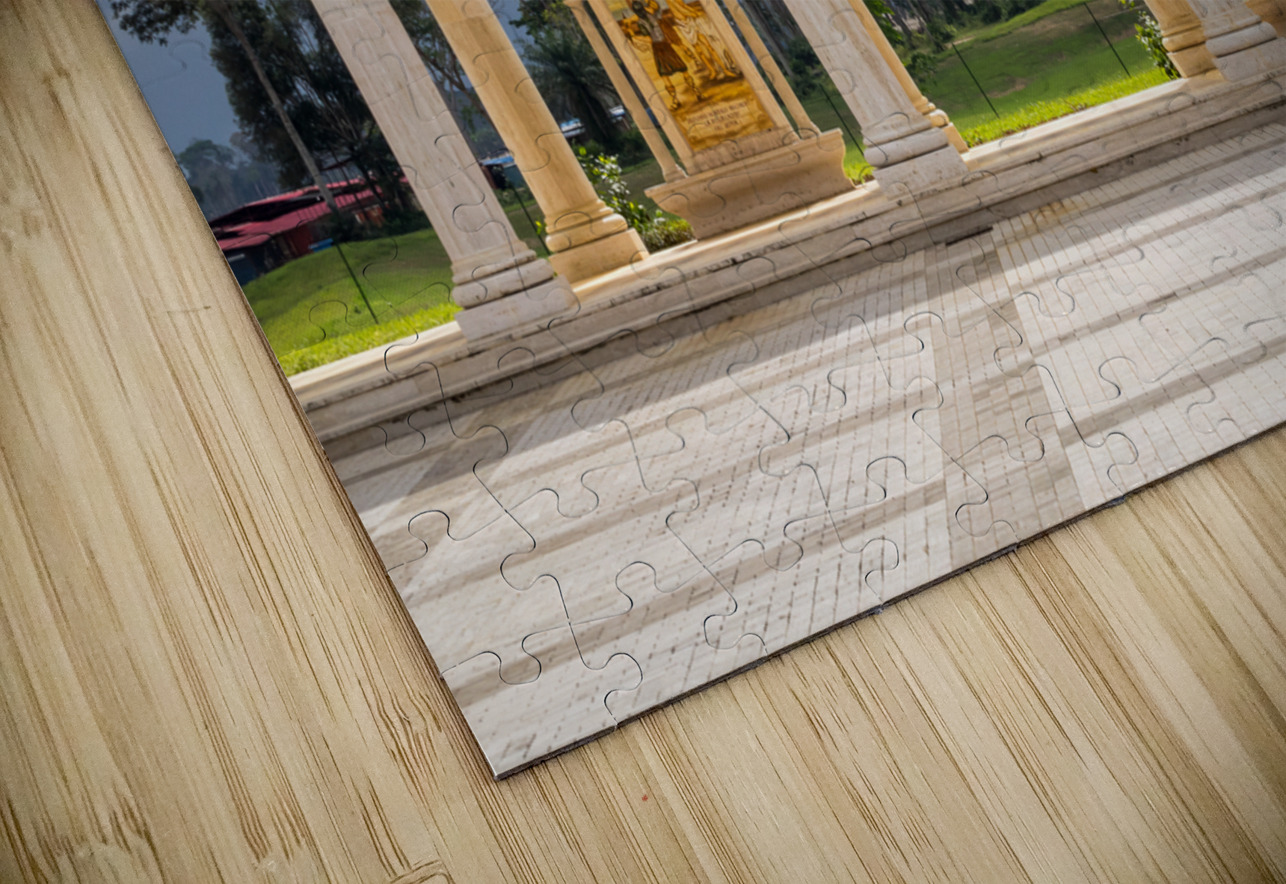 Arches at Basilica of Mongomo in Equatorial Guinea Steve Heap Puzzle