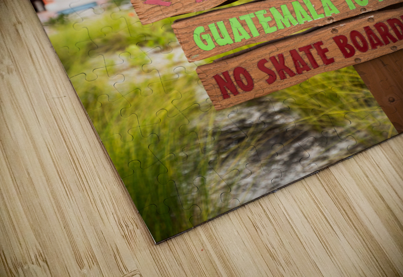 Tourist sign Clearwater Florida Steve Heap Puzzle