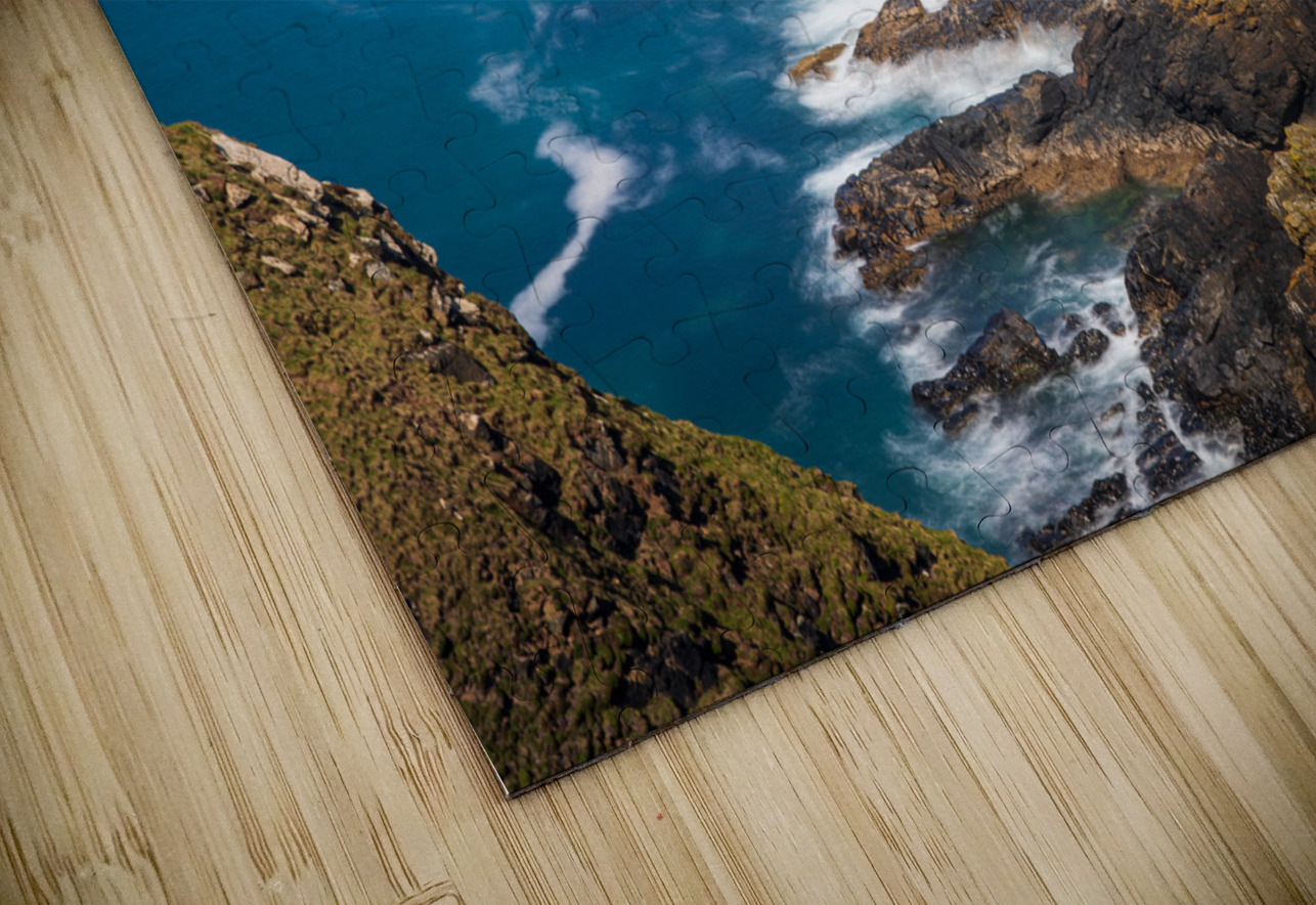 Long duration image of the ruins at Botallack tin mine Steve Heap Puzzle