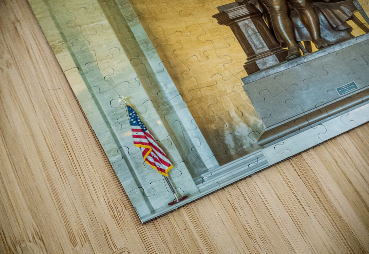 Statue of George Washington in Masonic Memorial Steve Heap Puzzle