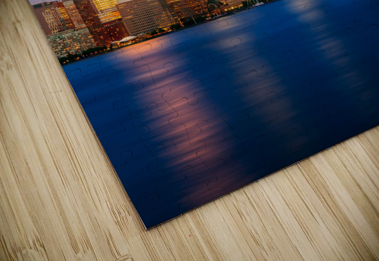 Skyline of Lower Manhattan at night Steve Heap Puzzle