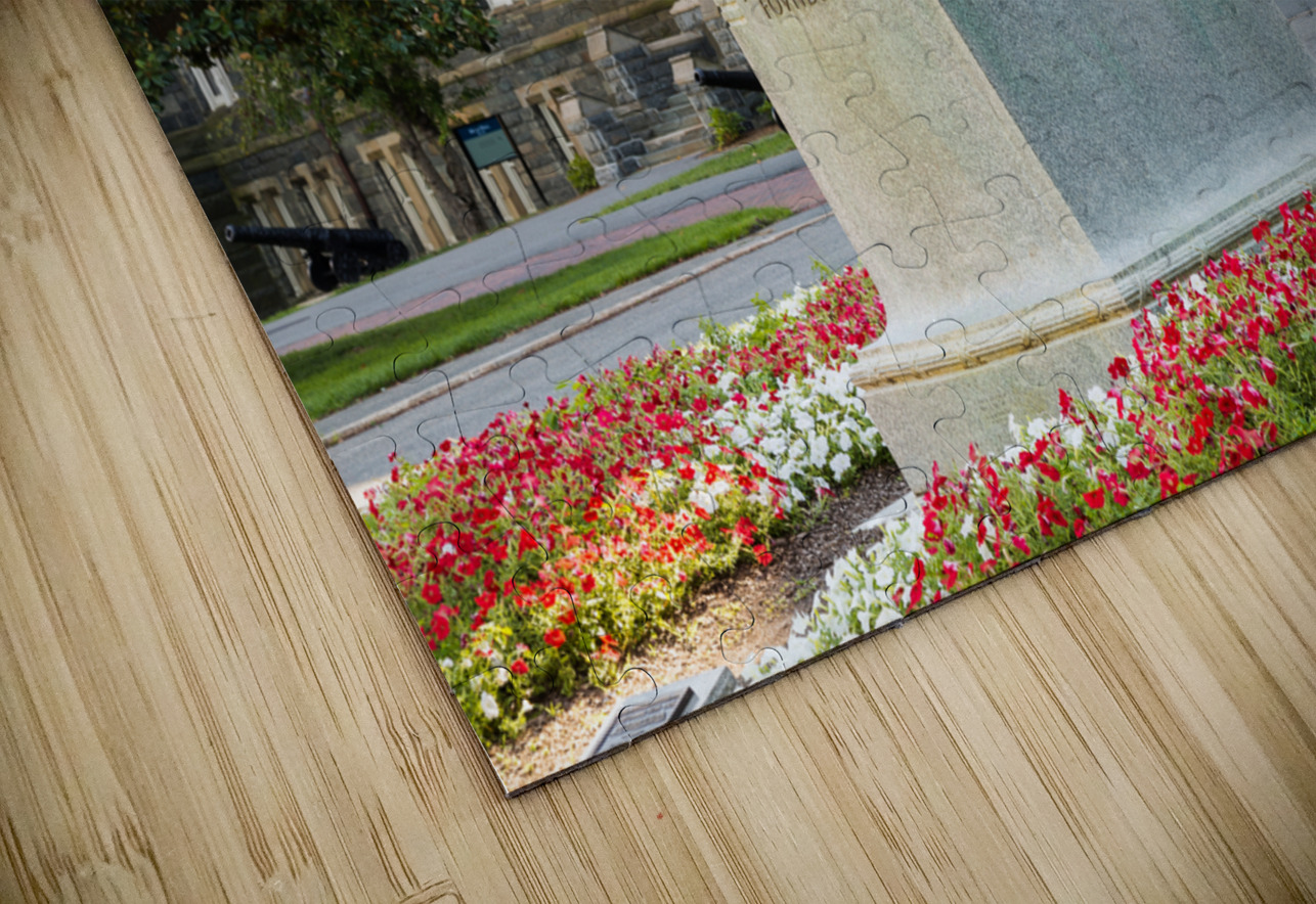 John Carroll Statue Healy Hall Georgetown University Steve Heap Puzzle
