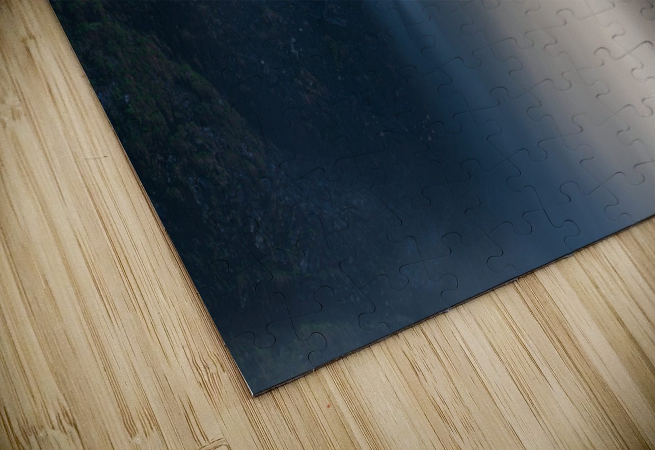 Dramatic waterfall of Bridal Veil Falls in Keystone Canyon Steve Heap Puzzle