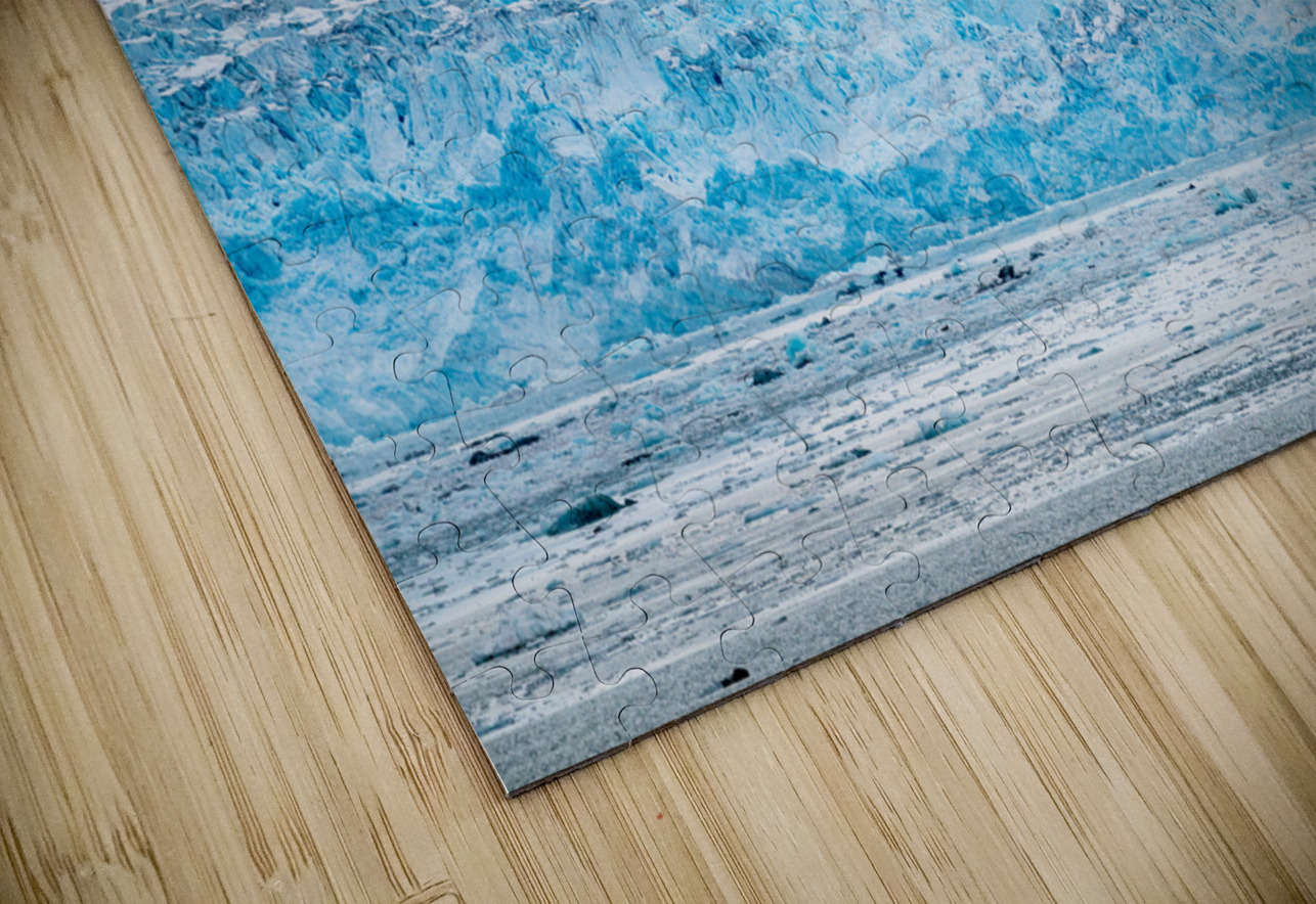 The Hubbard glacier near Valdez in Alaska on cloudy day Steve Heap Puzzle
