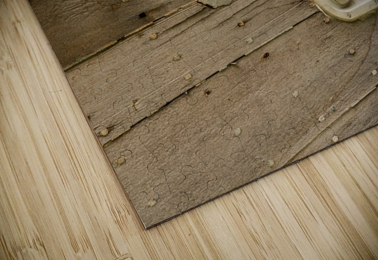 Detail of abandoned fishing boat by ocean at Icy Strait Point Steve Heap Puzzle