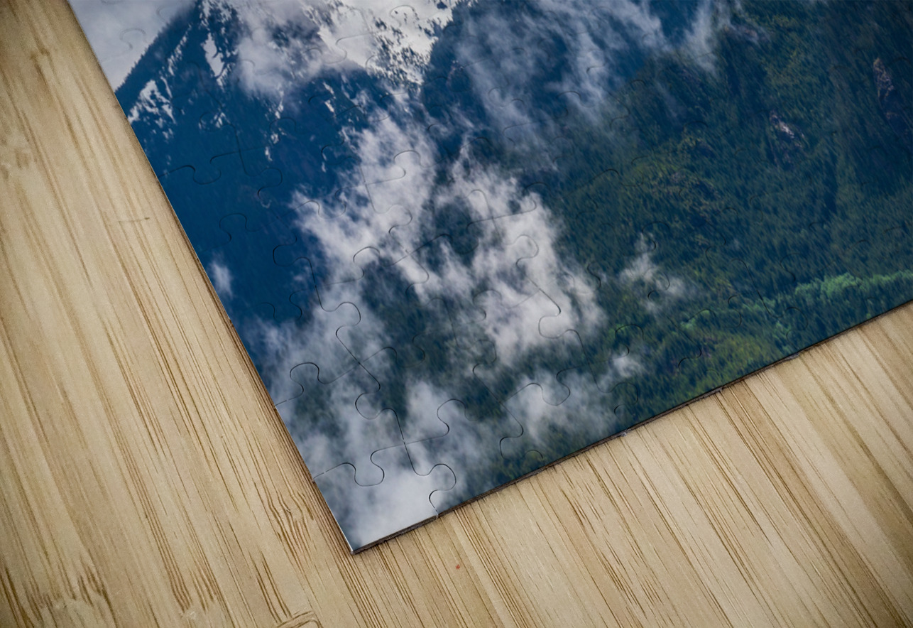 Mt Menzies as seen from Alaskan Cruise in the Discovery Passage Steve Heap Puzzle