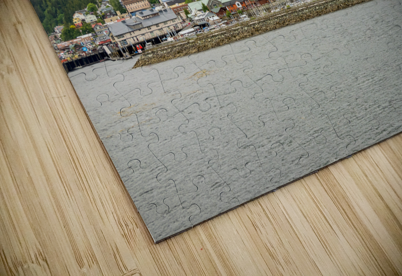 Departing in the rain from the town of Ketchikan Alaska Steve Heap Puzzle