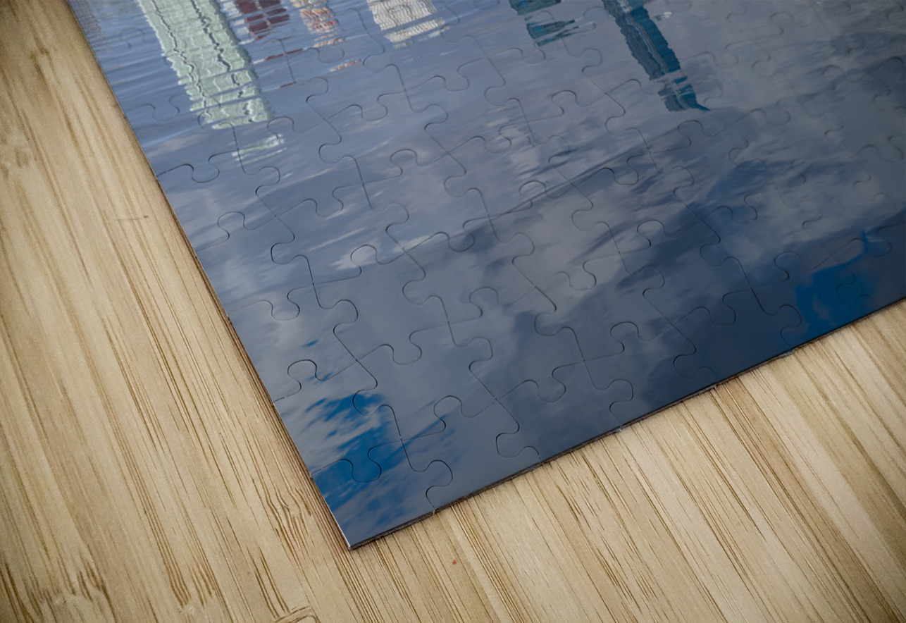 View of Miami Skyline with artificial reflection Steve Heap Puzzle