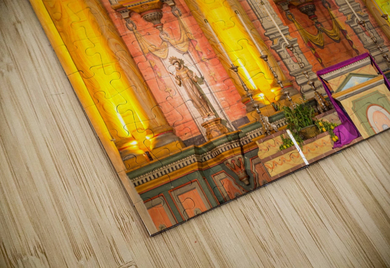 Interior of the church at Santa Barbara Mission Steve Heap Puzzle