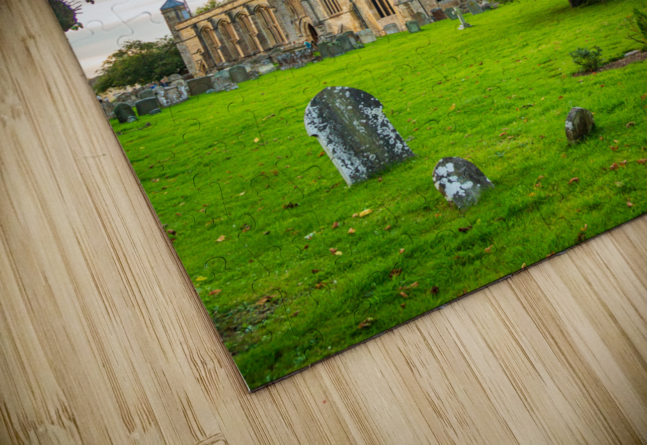 Church and graveyard in Burford in Cotswolds Steve Heap Puzzle