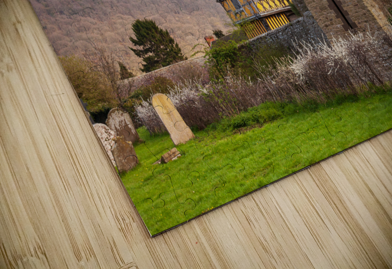 Stokesay Castle in Shropshire surrounded by hedge Steve Heap Puzzle
