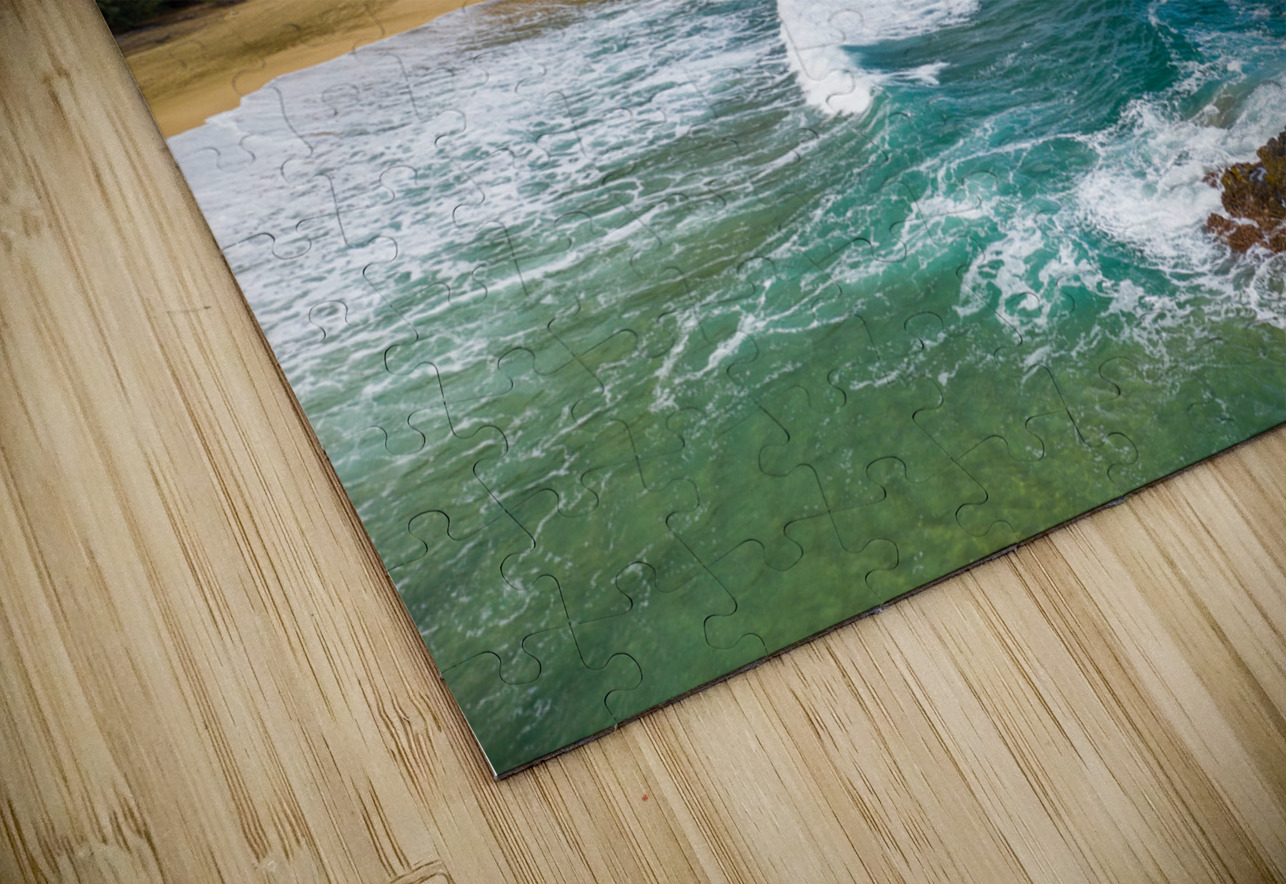 Aerial photo of Lumahai Beach on the north shore of Kauai Steve Heap Puzzle
