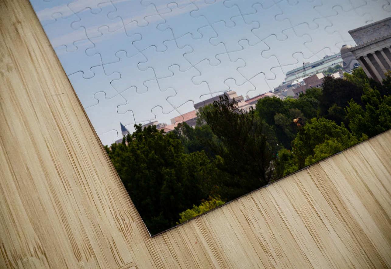 Space Shuttle Discovery flies over Washington DC Steve Heap Puzzle